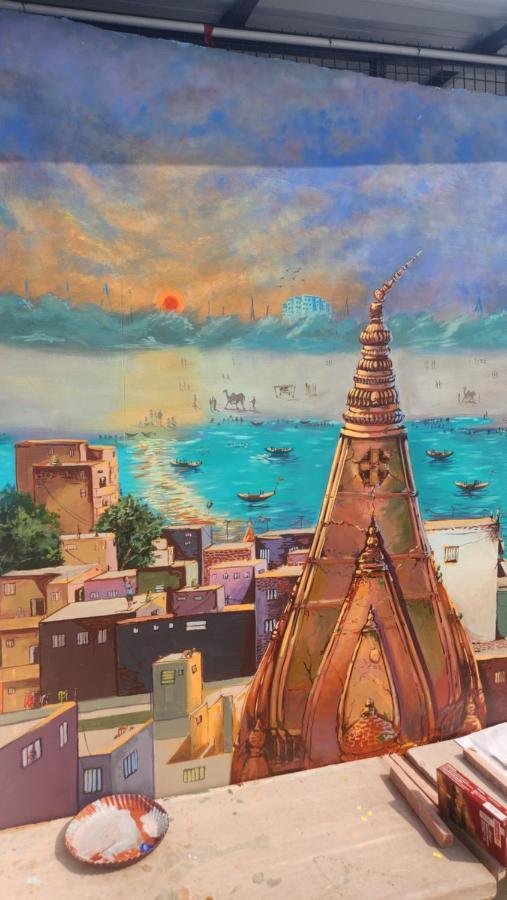 Banaras Gully House 500 Ft From The Ghats Varanasi Eksteriør bilde